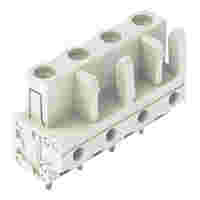 THT female header; straight; Pin spacing 7.5 mm; 8-pole; 100% protected against mismating; 0.6 x 1.0 mm solder pin; light gray