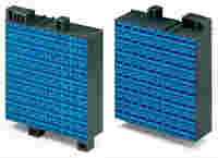 Matrix patchboard; 80-pole; Marking 1-80; suitable for Ex i applications; Color of modules: blue; Module marking, side 1 and 2 vertical; 1,50 mm²; blue/dark gray