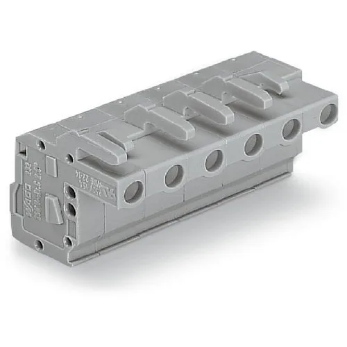 WAGO - 732-110/026-000 - 1-conductor female connector, angled