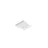 Strain relief plate; for female and male connectors; 25 mm wide; 1 part; Pin spacing 3.5 mm; light gray