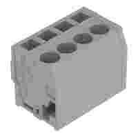 PCB terminal block; 2.5 mm²; Pin spacing 5 mm; 18-pole; CAGE CLAMP®; gray
