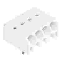 PCB terminal block; 1.5 mm²; Pin spacing 3.5 mm; 3-pole; PUSH WIRE®; white