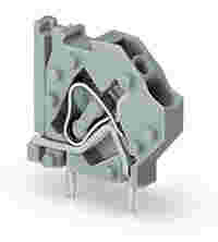 Stackable PCB terminal block; 4 mm²; Pin spacing 5 mm; 1-pole; CAGE CLAMP®; commoning option; gentian blue