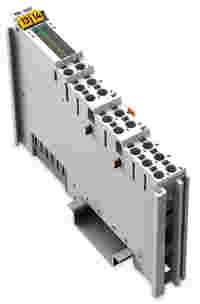 WAGO 4-channel digital input; 24 VDC; 0.2 ms; Low-side switching; 3-conductor connection