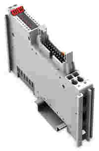 WAGO 16-channel digital output; 24 VDC; 0.5 A; Low-side switching; Ribbon cable