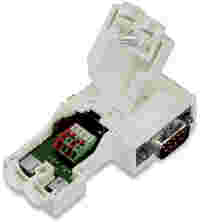Fieldbus Connector PROFIBUS; with D-sub male connector; 9-pole