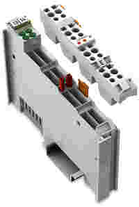 WAGO 4-channel digital input; 42 VAC/VDC; 20 ms