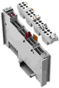 WAGO 4-channel analog input; ±10 VDC; Single-ended