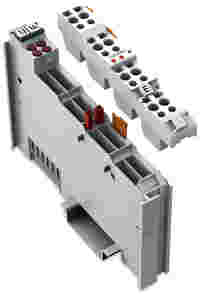 WAGO 4-channel analog input; 0 ... 10 VDC; Single-ended