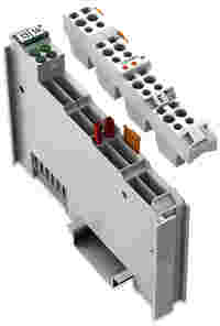 WAGO 2-channel analog input; 0 ... 10 VDC; Single-ended