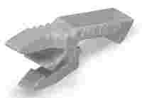 Locking lever; for female connectors; 1 part; Pin spacing 5 mm; 1-pole; gray