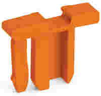 Pin cover; with marker slot for miniature WSB; orange