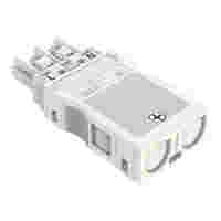 Socket; with strain relief housing; 3-pole; Cod. A; 4,00 mm²; white