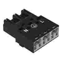 Plug; 3-pole; Cod. A; black