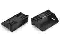 WAGO Snap-in frame; 5-pole; 0.5 … 2.0 mm; black