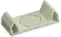 Lockout cap; 3-pole; for cutouts; Plastic; white