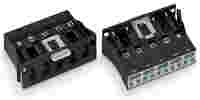 WINSTA® through-panel plug (male); snap-in; N/G/L1/L2/L3 marking; 5-pole; black