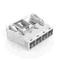 WINSTA® through-panel socket (female); snap-in; N/G/L2/L1 marking; 4-pole; white