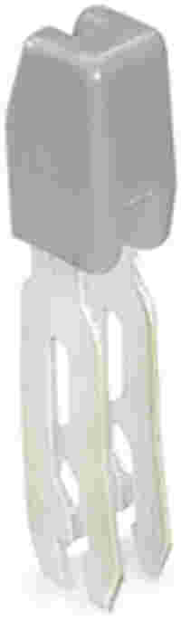 Staggered jumper; from 1 to 2; insulated; gray