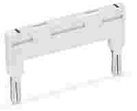 Jumper; for jumper slot; 2-way; from 1 to 3; insulated; light gray