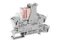 Relay module; Nominal input voltage: 24 VDC; 1 make contact; Limiting continuous current: 16 A; for lamp loads; Red status indicator; Module width: 15 mm; 2,50 mm²; gray