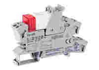WAGO Relay socket with relay and status indicator; Compact terminal block, 2-pole, CCO; 230 VAC