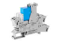 WAGO Solid-state relay module; Nominal input voltage: 24 V AC/DC; Output voltage range: 24 … 230 VAC; Limiting continuous current: 4 A; 2-wire connection; zero-cross switching; Red status indicator; Module width: 15 mm; gray
