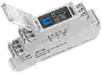 WAGO Relay module; Nominal input voltage: 24 VDC; 2 changeover contacts; Limiting continuous current: 8 A; with manual operation; Red status indicator; Module width: 18 mm; 2,50 mm²