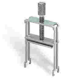 Shield clamping saddle; 43 mm wide; 22-40 mm diameter conductors