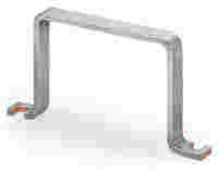 U-shaped busbar; 63 mm wide; 60 mm high; Cu 10 mm x 3 mm