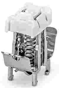 Shield clamping saddle; 12.4 mm wide; 3-8 mm diameter conductors