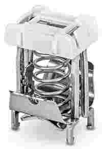 Shield clamping saddle; 21.8 mm wide; 6-16 mm diameter conductors