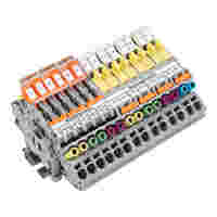Current Transformer Terminal Block strip; TAB-NS Nord (14 poles); 6,00 mm²; gray
