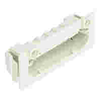 Snap-in frame; for male connectors; 1 part; Pin spacing 7.62 mm; 5-pole; light gray