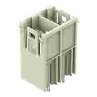 THT male header; 1.2 x 1.2 mm solder pin; straight (90° to PCB); Pin spacing 10.16 mm; 2-pole