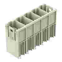 THT male header; 1.2 x 1.2 mm solder pin; straight (90° to PCB); Pin spacing 10.16 mm; 5-pole