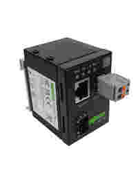 Industrial Media Converter; Copper to SFP port; 100/1000 BASE; black