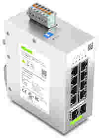 Lean Managed Switch; 8 Ports 1000Base-T; 2-Slot 1000BASE-SX/LX