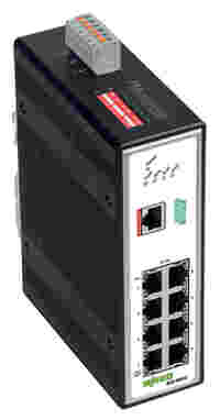 Industrial managed switch - PROFINET; 8 - 10/100 Mb/s RJ45 ports; Extended temperature range