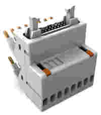 JUMPFLEX® interface adapter; with 16-pole flat cable connector per DIN 41651; analog