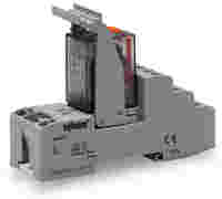 Relay module; Nominal input voltage: 24 VAC; 4 changeover contacts; Limiting continuous current: 5 A; with gold contacts; with manual operation; Red status indicator; Module width: 31 mm