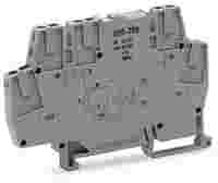 Optocoupler module; Nominal input voltage: 24 VDC; Output voltage range: 20 … 28.8 VDC; Limiting continuous current: 0.1 A; 3-wire connection/high-side switching; Frequency: 100 kHz; Red status indicator; Module width: 6 mm