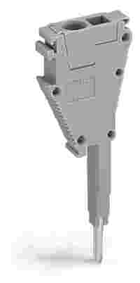 Tap-off module; modular; suitable for 870 Series terminal blocks with jumper slots in the current bar; gray