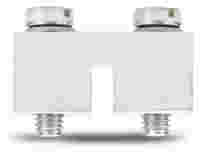 Jumper; 2-way; unplated; silver-colored