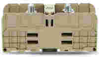 Stud terminal block; 185 mm²; with 2 stud bolts M12; 185,00 mm²; beige