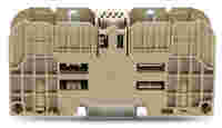 Stud terminal block; 35 mm²; with 2 stud bolts M6; 35,00 mm²; beige