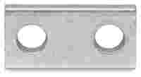 Jumper; 2-way; unplated; silver-colored