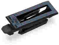Locking lever; for manual operation; black