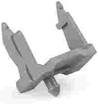 WAGO Mounting carrier; 3-pole; for sockets and plugs; Plastic; gray