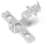 Mounting carrier; 2- to 5-pole; for flying leads; white